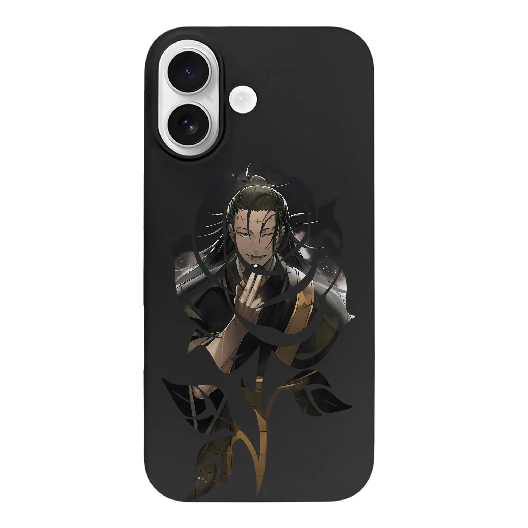 呪術廻戦 グッズ,夏油 傑 - iPhone 17 シリーズ シリコンケース 薄型 耐衝撃 指紋防止 ソフトタッチカバー 精密フィット 傷防止 保護ケース iPhone 17/17 Air/17 Pro/17 Pro Max 対応